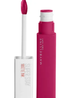 Maybelline New York Tinta Labbra SuperStay Matte Ink, Rossetto Matte Liquido a Lunga Tenuta, Artist (120), 5 ml.
