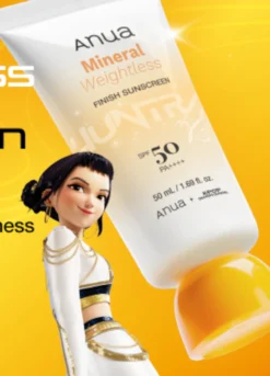 Mineral Weightless Finish Sunscreen 50Ml - Anua KPop Demon Hunters