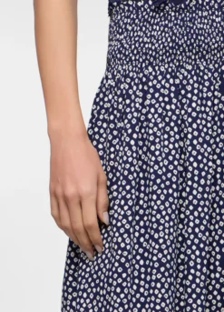 Mini gonna in pura viscosa donna
