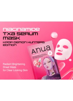 Niacinamide Txa Serum Mask 28Ml - Anua KPop Demon Hunters