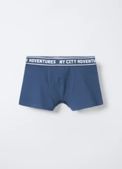 Pack 3 boxer in cotone stretch ragazzo