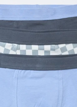 Pack 3 boxer in jersey di cotone stretch ragazzo