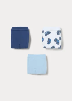 Pack 3 boxer in jersey di cotone stretch ragazzo