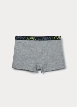 Pack 3 boxer in jersey di cotone stretch ragazzo