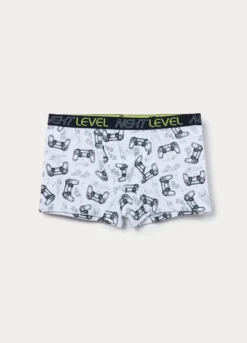 Pack 3 boxer in jersey di cotone stretch ragazzo