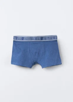 Pack 3 boxer in jersey di cotone stretch ragazzo