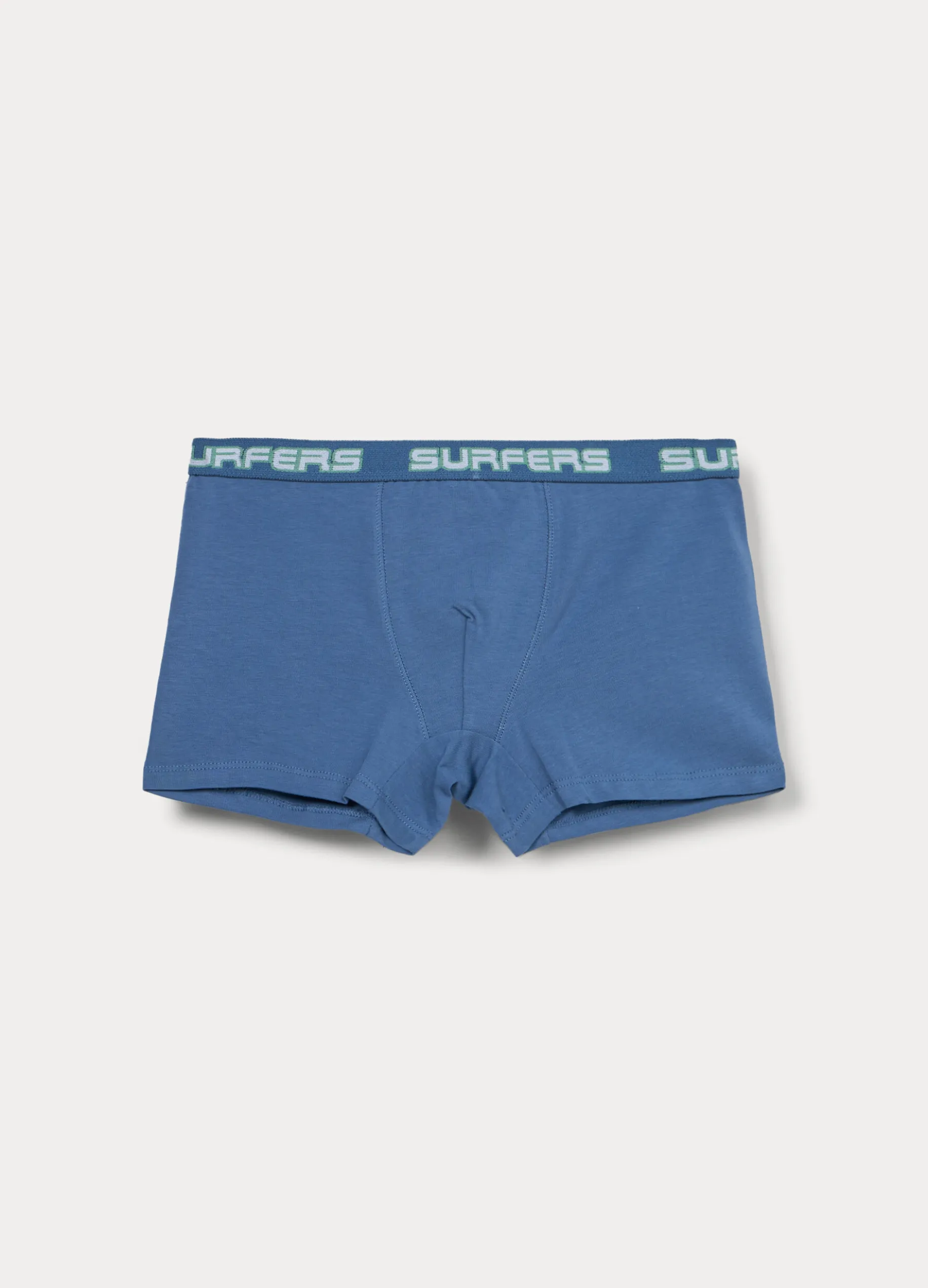 Pack 3 boxer in jersey di cotone stretch ragazzo