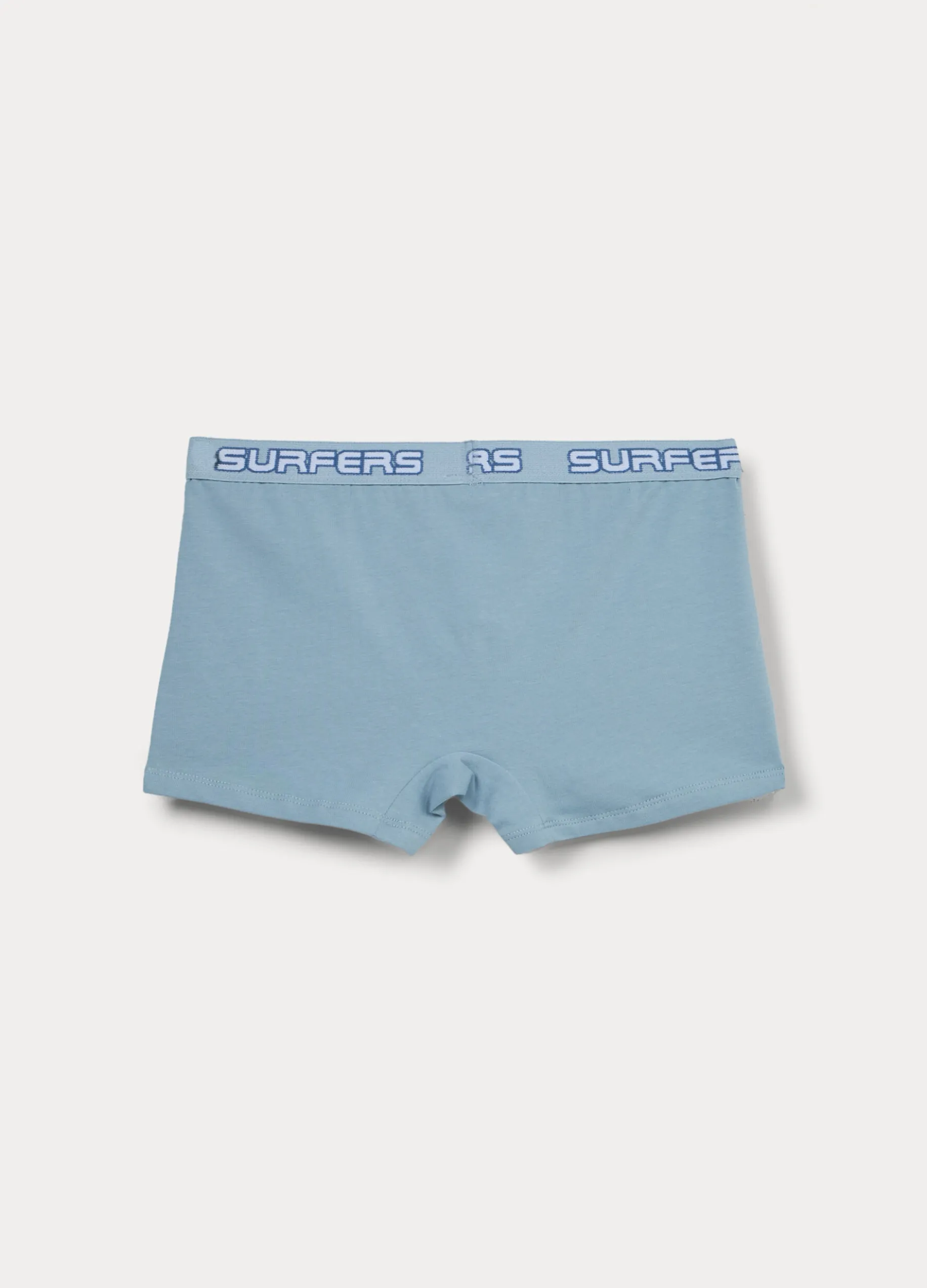 Pack 3 boxer in jersey di cotone stretch ragazzo
