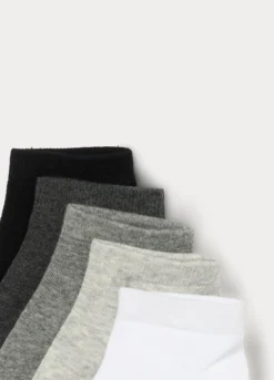 Pack 5 calze corte misto cotone