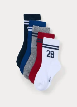 Pack 5 calze misto cotone