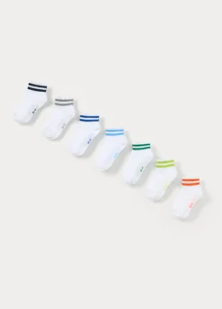 Pack 7 calze misto cotone stretch