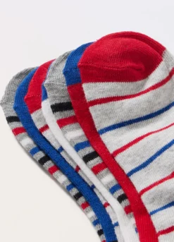 Pack 7 calzini corti misto cotone