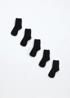 Pack 5 calzini corti misto cotone