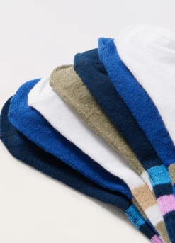 Pack 7 calzini corti misto cotone