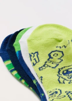 Pack 5 calzini corti misto cotone
