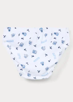Pack 5 slip in jersey di puro cotone ragazzo