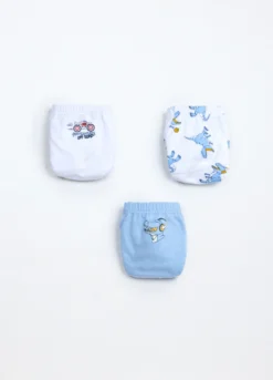 Pack 3 slip in jersey di puro cotone