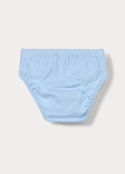 Pack 5 slip in jersey di puro cotone bambino