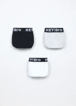 Pack 3 slip in jersey di puro cotone ragazzo