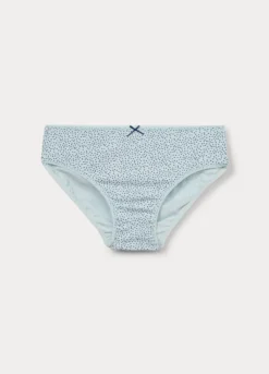 Pack 5 slip in jersey di puro cotone ragazza