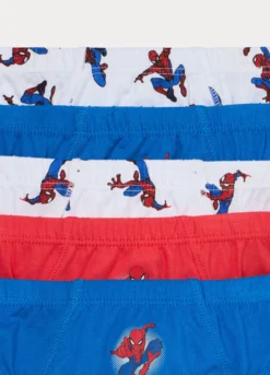 Pack 5 slip in jersey Spider Man di puro cotone bambino