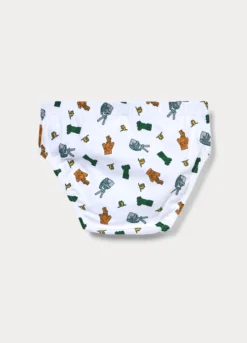 Pack 3 slip Minecraft in jersey di puro cotone bambino