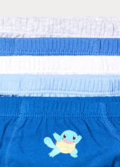 Pack 5 slip Pokémon in jersey di puro cotone bambino