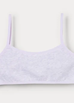 Pack 2 top in jersey di cotone stretch ragazza