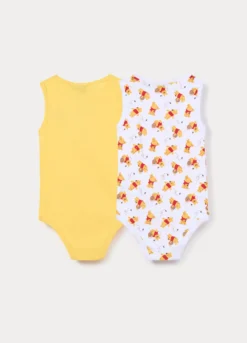 Pack 2 body Disney in costina di puro cotone