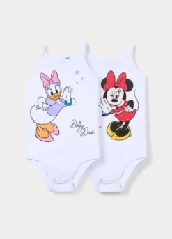 Pack 2 body Disney in costina di puro cotone