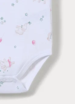Pack 3 body in costina di puro cotone