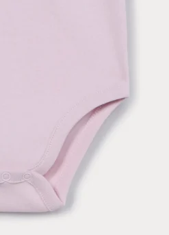 Pack 3 body in costina di puro cotone