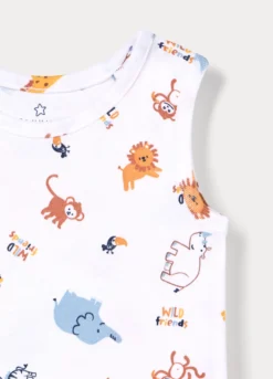 Pack 3 body in costina di puro cotone