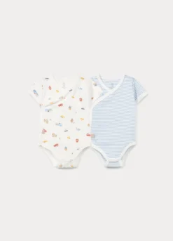 Pack 2 body incrociati neonato