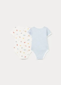 Pack 2 body incrociati neonato