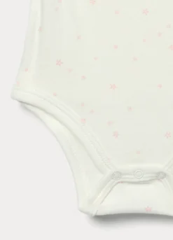 Pack 2 body in interlock di puro cotone neonata