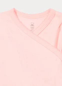 Pack 2 body in interlock di puro cotone neonata