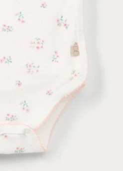 Pack 2 body in interlock di puro cotone neonata