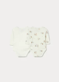 Pack 2 body in interlock di puro cotone