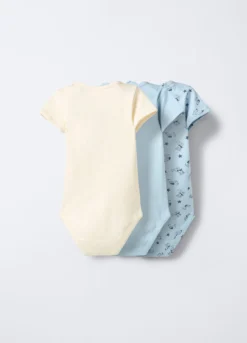 Pack 3 body in interlock di puro cotone
