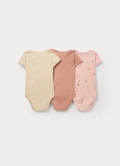 Pack 3 body in puro cotone