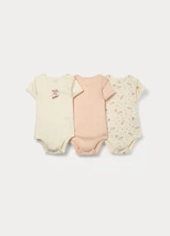 Pack 3 body in puro cotone