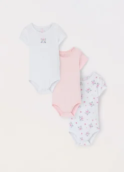 Pack 3 body in puro cotone organico neonata