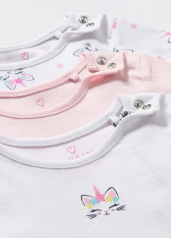 Pack 3 body in puro cotone organico neonata