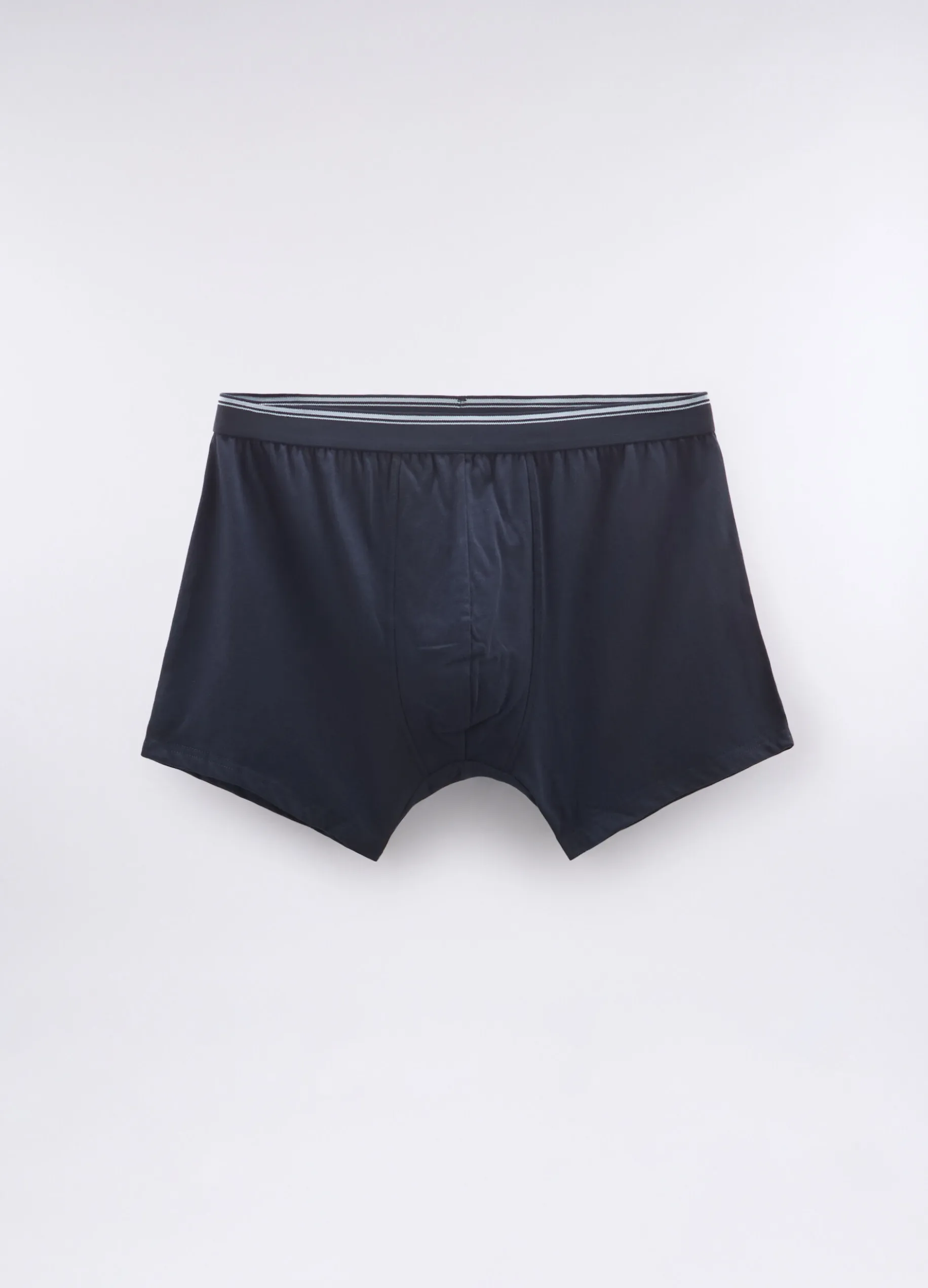 3 pack boxer in cotone con fascia a contrasto uomo
