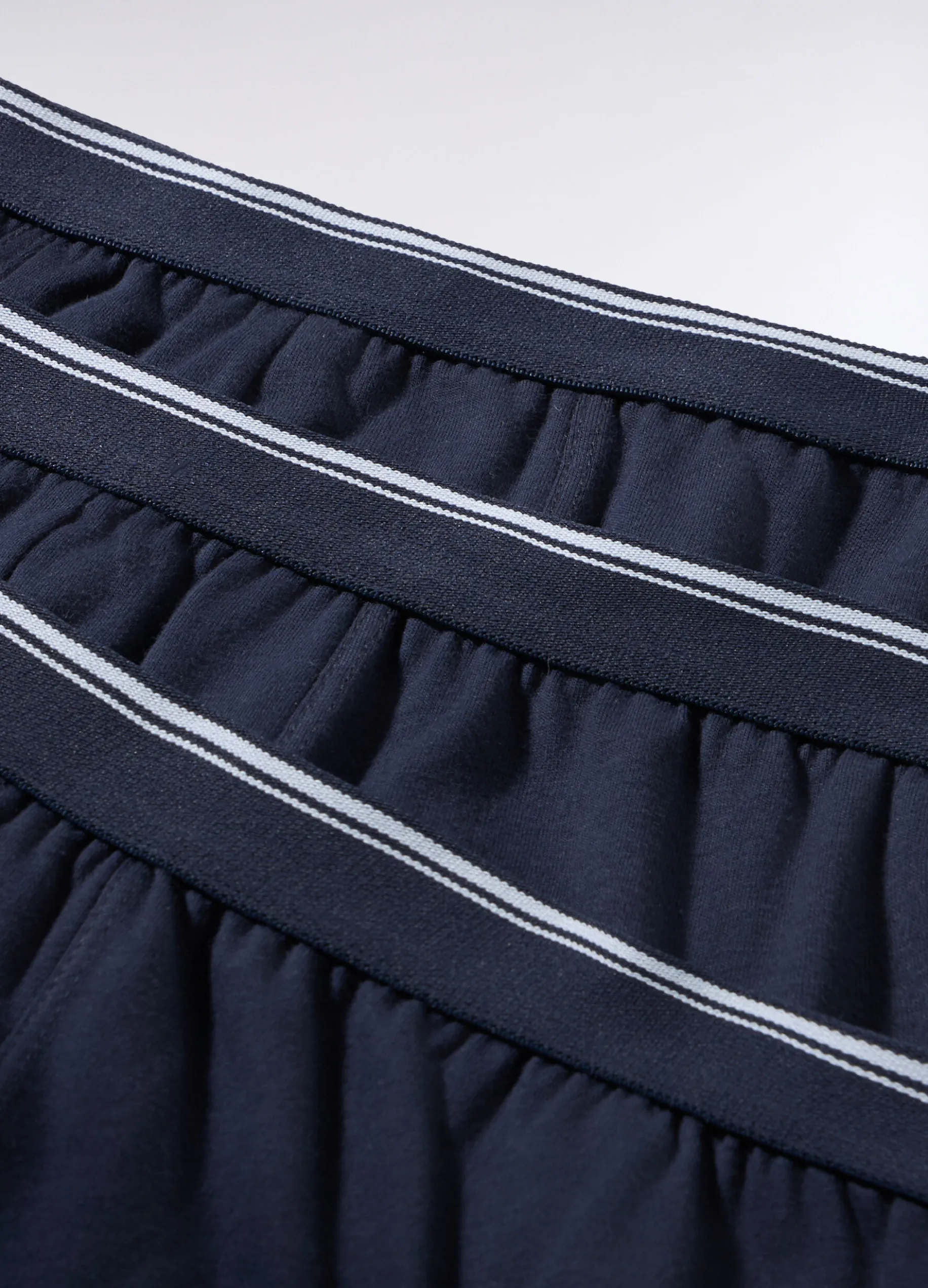 3 pack boxer in cotone con fascia a contrasto uomo