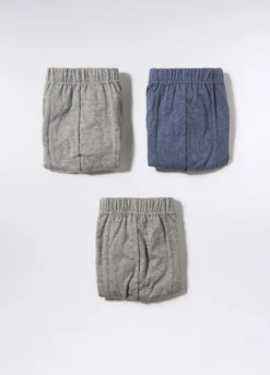 3 pack boxer in cotone mรฉlange uomo