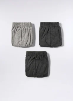 3 pack boxer in cotone mรฉlange uomo