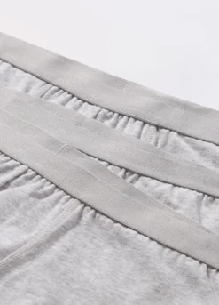 3 pack boxer in cotone strech tinta unita uomo