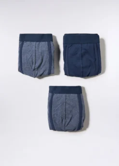 3 pack boxer in cotone stretch uomo